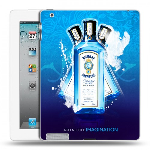 Дизайнерский пластиковый чехол для Ipad 2/3/4 Bombay Sapphire