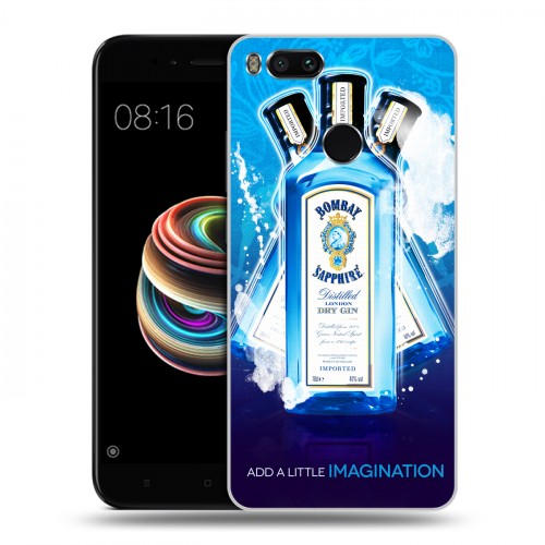 Дизайнерский силиконовый чехол для Xiaomi Mi5X Bombay Sapphire