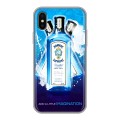 Дизайнерский силиконовый чехол для Iphone x10 Bombay Sapphire