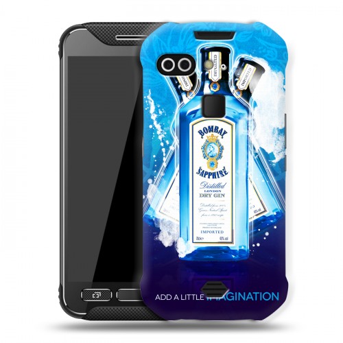 Дизайнерский силиконовый чехол для AGM X2 Bombay Sapphire