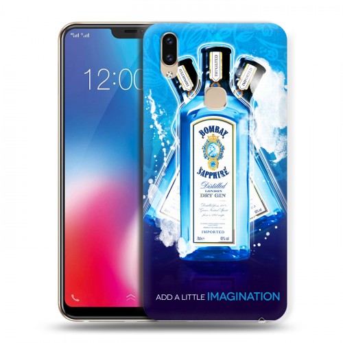 Дизайнерский пластиковый чехол для Vivo V9 Bombay Sapphire