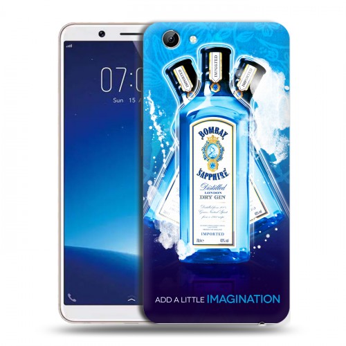 Дизайнерский силиконовый чехол для Vivo Y71 Bombay Sapphire