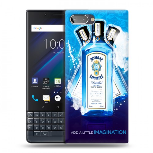 Дизайнерский пластиковый чехол для BlackBerry KEY2 LE Bombay Sapphire