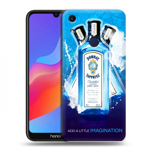 Дизайнерский пластиковый чехол для Huawei Honor 8A Bombay Sapphire