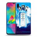 Дизайнерский пластиковый чехол для Samsung Galaxy M20 Bombay Sapphire