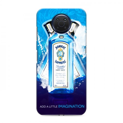 Дизайнерский силиконовый чехол для Nokia G20 Bombay Sapphire