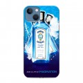 Дизайнерский силиконовый чехол для Iphone 13 Bombay Sapphire