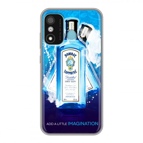 Дизайнерский силиконовый чехол для Itel A27 Bombay Sapphire