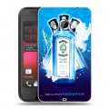 Дизайнерский пластиковый чехол для HTC Desire 200 Bombay Sapphire