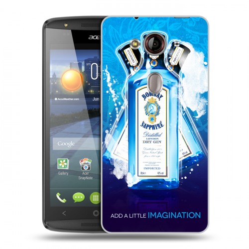 Дизайнерский пластиковый чехол для Acer Liquid E3 Bombay Sapphire