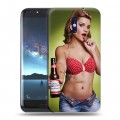 Дизайнерский силиконовый чехол для Doogee BL5000 Budweiser