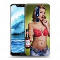 Дизайнерский силиконовый чехол для Nokia 5.1 Plus Budweiser