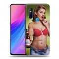 Дизайнерский силиконовый чехол для Vivo V15 Budweiser