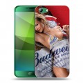 Дизайнерский силиконовый чехол для Elephone S7 Budweiser