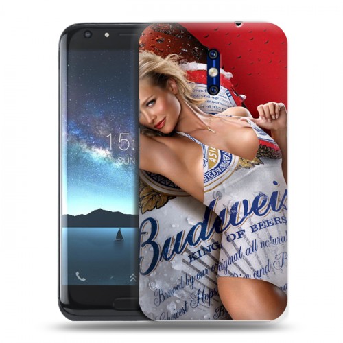 Дизайнерский силиконовый чехол для Doogee BL5000 Budweiser