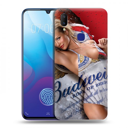 Дизайнерский пластиковый чехол для Vivo V11i Budweiser