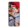 Дизайнерский силиконовый чехол для Tecno Spark 8P Budweiser