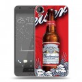 Дизайнерский пластиковый чехол для HTC Desire 530 Budweiser