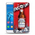 Дизайнерский пластиковый чехол для Huawei Nova Plus Budweiser