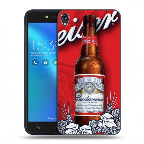 Дизайнерский силиконовый чехол для Asus ZenFone Live Budweiser
