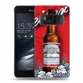 Дизайнерский силиконовый чехол для ASUS ZenFone AR Budweiser