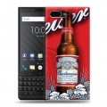 Дизайнерский пластиковый чехол для BlackBerry KEY2 Budweiser