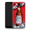 Дизайнерский силиконовый чехол для Google Pixel 3 XL Budweiser