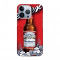 Дизайнерский силиконовый чехол для Iphone 13 Pro Budweiser