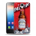 Дизайнерский пластиковый чехол для Lenovo S890 Budweiser