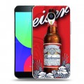 Дизайнерский пластиковый чехол для Meizu MX4 Budweiser