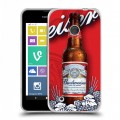 Дизайнерский пластиковый чехол для Nokia Lumia 530 Budweiser