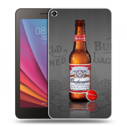 Дизайнерский силиконовый чехол для Huawei MediaPad T1 7.0 Budweiser