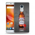 Дизайнерский пластиковый чехол для ZTE Blade X9 Budweiser