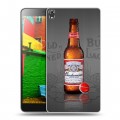 Дизайнерский силиконовый чехол для Lenovo Phab Budweiser