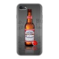 Дизайнерский силиконовый чехол для Iphone 7 Budweiser