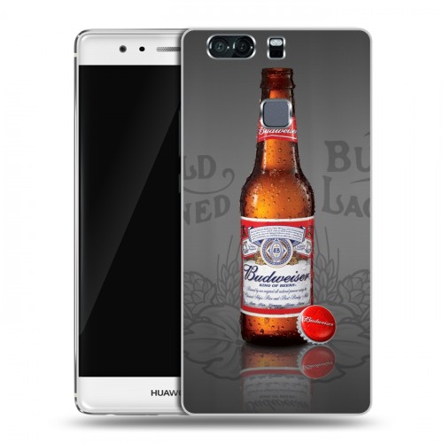 Дизайнерский пластиковый чехол для Huawei P9 Plus Budweiser