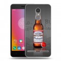 Дизайнерский силиконовый чехол для Lenovo K6 Budweiser