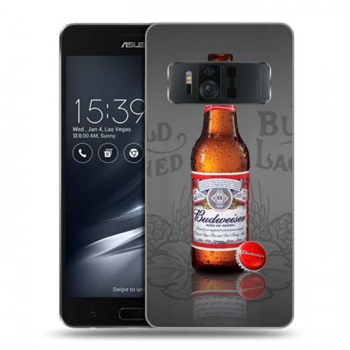 Дизайнерский силиконовый чехол для ASUS ZenFone AR Budweiser