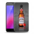 Дизайнерский пластиковый чехол для Meizu M6 Budweiser