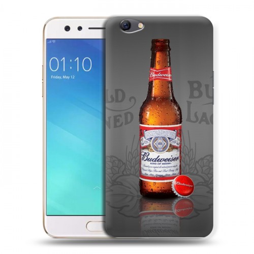 Дизайнерский силиконовый чехол для OPPO F3 Budweiser