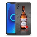 Дизайнерский силиконовый чехол для Alcatel 5V Budweiser