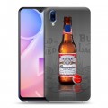 Дизайнерский пластиковый чехол для Vivo Y95 Budweiser