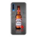 Дизайнерский силиконовый чехол для Samsung Galaxy A50 Budweiser