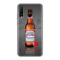 Дизайнерский силиконовый чехол для Huawei P30 Lite Budweiser