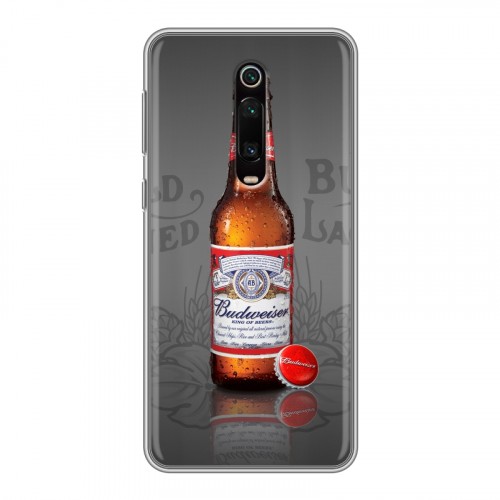 Дизайнерский силиконовый чехол для Xiaomi RedMi K20 Budweiser