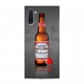 Дизайнерский силиконовый чехол для Samsung Galaxy Note 10 Budweiser