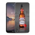 Дизайнерский силиконовый чехол для Nokia 1.3 Budweiser