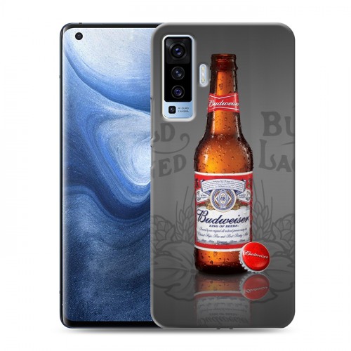 Дизайнерский пластиковый чехол для Vivo X50 Budweiser