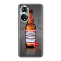 Дизайнерский силиконовый чехол для Huawei Honor 50 Budweiser