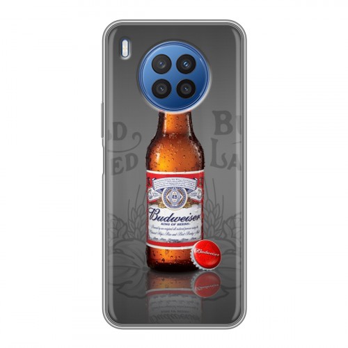 Дизайнерский силиконовый чехол для Huawei Nova 8i Budweiser